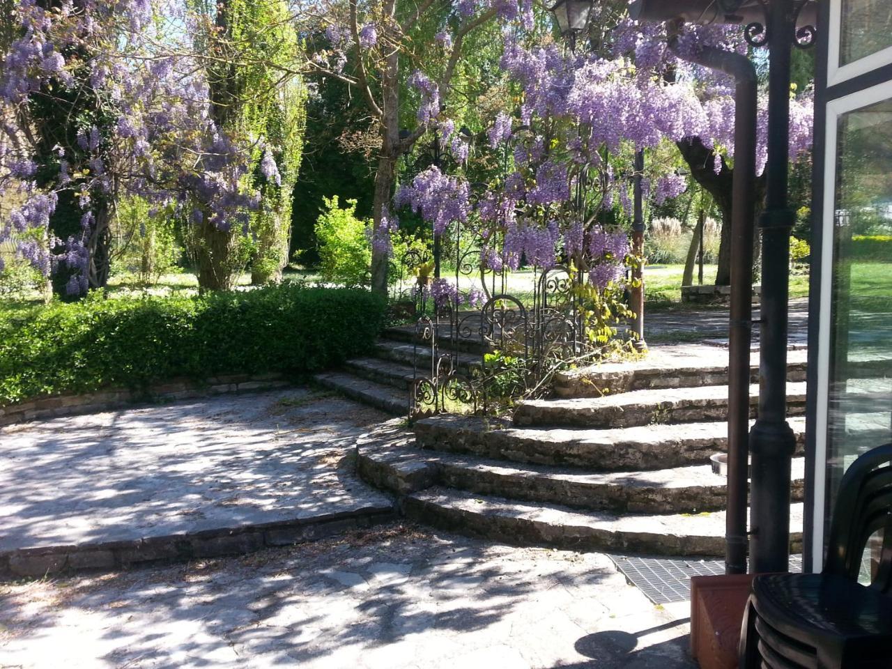 Albergo-Ristorante"Parco Alle Noci"Tra La Cascata Delle Marmore,Labro E Valle Santa Di S Francesco Rivodutri Bagian luar foto